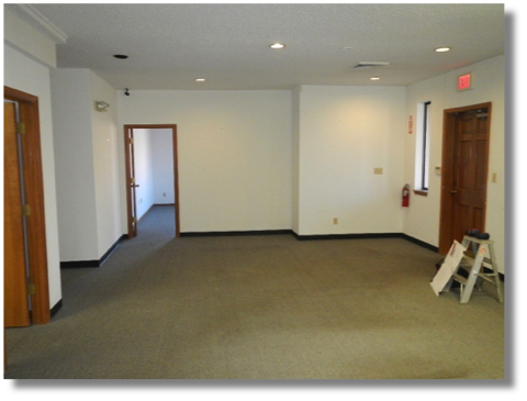 TPA, KCMO - Reception Area looking North - before